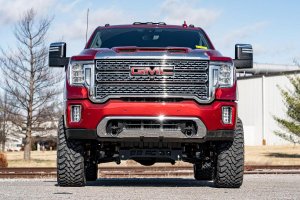GMC Sierra 2500 HD Suspension Lift Kit - Front + Rear - Rough Country - NTD 5 Inch w/ Overloads - '20-'25